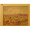 Image 1 : Framed watercolour of Iona by Mary B. Barnard, 12x9" £200 - 300...