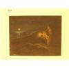 Image 1 : Framed watercolour of lady with lantern by Frank Reynolds, 12x9" £120-180...