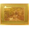 Image 1 : Framed watercolour of a river scene by A. J. Mavrogordato, 20x13" £200 - 300...