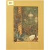 Image 1 : Framed watercolour of mythical scene with frog, by Richard Doyle, 6x8" £400-600...