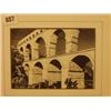 Image 1 : Framed pen and ink drawing of a viaduct by John Minton, 7x5" £40 - 60...