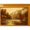 Image 1 : Framed oil of river scene by G. Willis Pryce, 12x8" £60 - 80...