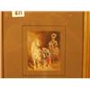 Image 1 : Framed watercolour of knight on horseback by Charles Cattermole, 4x3" £150 -250...