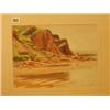 Image 1 : Framed watercolour of coastal scene by R. D. Sherrin, 13x10" £150 - 200...