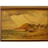 Image 1 : Framed oil of beach scene by Pitchforth, 21x14" £60 - 80...