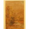 Image 1 : Framed watercolour of a castle by pool by William Widgery, 12x17" £300 - 400...