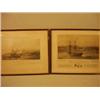 Image 1 : Framed pair of prints of Australian harbour scenes by John Alcott, 14x10" £50 - 80...