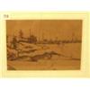 Image 1 : Framed ink of beach scene by Albert Marquet, 10x7" £120-180...