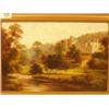 Image 1 : Framed oil of river scene with castle by G. Willis Pryce, 12x8" £40 - 60...