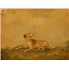Image 1 : Framed oil of a dog by R. Woodward 1939, 18x14" £30 - 50...