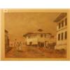Image 1 : Framed watercolour of North African street scene by Dudley Hardy, 19x14" £200 - 300...