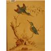 Image 1 : Framed watercolour of kingfishers by J. G. Keulemans, 9x12" £60 - 80...