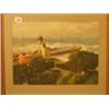 Image 1 : Framed watercolour of harbour by Hubert Coop, 16x12" £60 - 80...