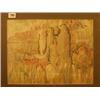 Image 1 : Framed watercolour of figures on beach by Leslie Hurry, 15x11" £200 - 300...