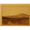 Image 1 : Framed watercolour of Dartmoor evening by F. J. Widgery, 14x10" £150 - 250...