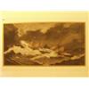 Image 1 : Framed watercolour of RMS Trojan by A. Burroughs 1882, 22x12" £280 - 320...