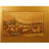 Image 1 : Framed watercolour of sheep in field by George Shalders 1869, 14x8" £300 - 400...