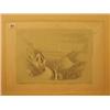 Image 1 : Framed watercolour/pencil of mountain road by W. Callow, 15x11" £120-180...