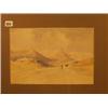 Image 1 : Framed watercolour of Middle East hill town by Noel H Lever, 13x9" £300 - 400...