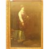 Image 1 : Framed oil of man in pink doublet, signed, 20x30" £800 - 1200...
