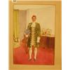 Image 1 : Framed watercolour of midshipman Nigel Rees RN by H. J. Lancaster, 10x15" £60 - 80...