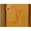 Image 1 : Early 19th century red chalk sketch, unsigned, 6x5" £60 - 80...