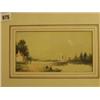 Image 1 : Early 20th century framed watercolour of a steamboat indistinctly signed, 8x5" £30 - 50...