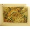 Image 1 : 19th century framed watercolour entitled 'The Intruder' bears two signatures, A. Dodd and A. Colw...