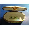 Image 3 : Authentic hand painted porcelain Limoges box signed