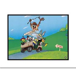 Too the 19th Hole Giclee Original Art Looney Tunes