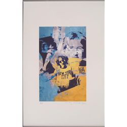 Bobby Hill Signed John Lennon New York Pop Art Print