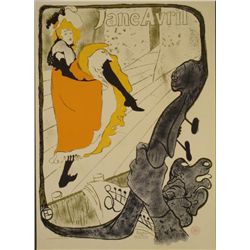 Henri de Toulouse-Lautrec Jane Avril Moulin Rouge Print