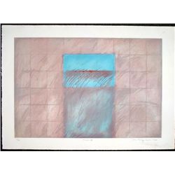 Don Kellogg Cowan Signed Abstract Art Print Terrain VII