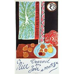Henri Matisse Art Print Travail et Jolie Mourlot 1947