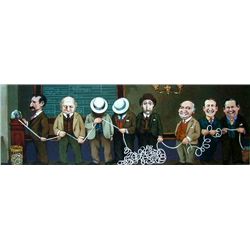 Charles Bragg Signed Art Print Ticker Tape