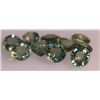 Image 2 : 3.69CTW GREEN SAPPHIRE ROUND 4X4mm