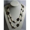 Image 1 : PHILIPPINE NATURAL CAPIZ AND WHITE FRESHWATER PEARL