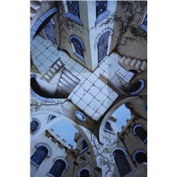 OPTICAL ILLUSION PAINTING STYLE
