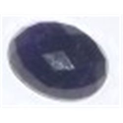 22.45 CARAT NATURAL AMETHYST *HUGE* OVAL DIAMOND CUT & FACETED *MINED IN AFRICA* UNTREATED!!