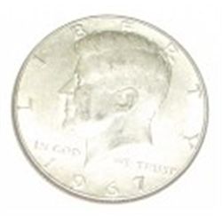 1967 SILVER KENNEDY HALF DOLLAR *NICE EARLY SILVER HALF DOLLAR*!!