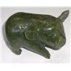 Image 1 : JADE GEMSTONE HAND CARVED PIG *LARGE HEAVY MEASURES APPROX. 4 INCHES ACROSS & 2 1/2 INCHES HIGH!!
