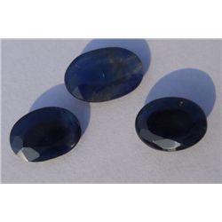 3 Sapphire 6.95 CTW Loose Stones