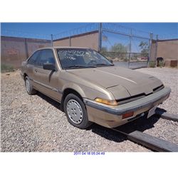 1987 - ACURA INTEGRA