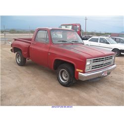 1985 - CHEVROLET S-10