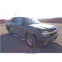 2004 - CHEVROLET AVALANCHE