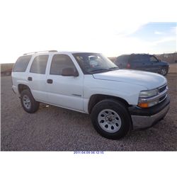 2003 - CHEVROLET TAHOE