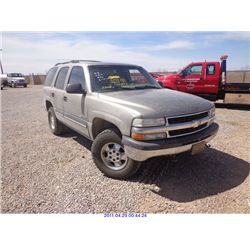 2001 - CHEVROLET TAHOE