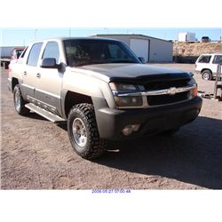 2003 - CHEVROLET AVALANCHE