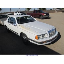 1984 - FORD THUNDERBIRD