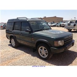 2003 - LANDROVER DISCOVERY